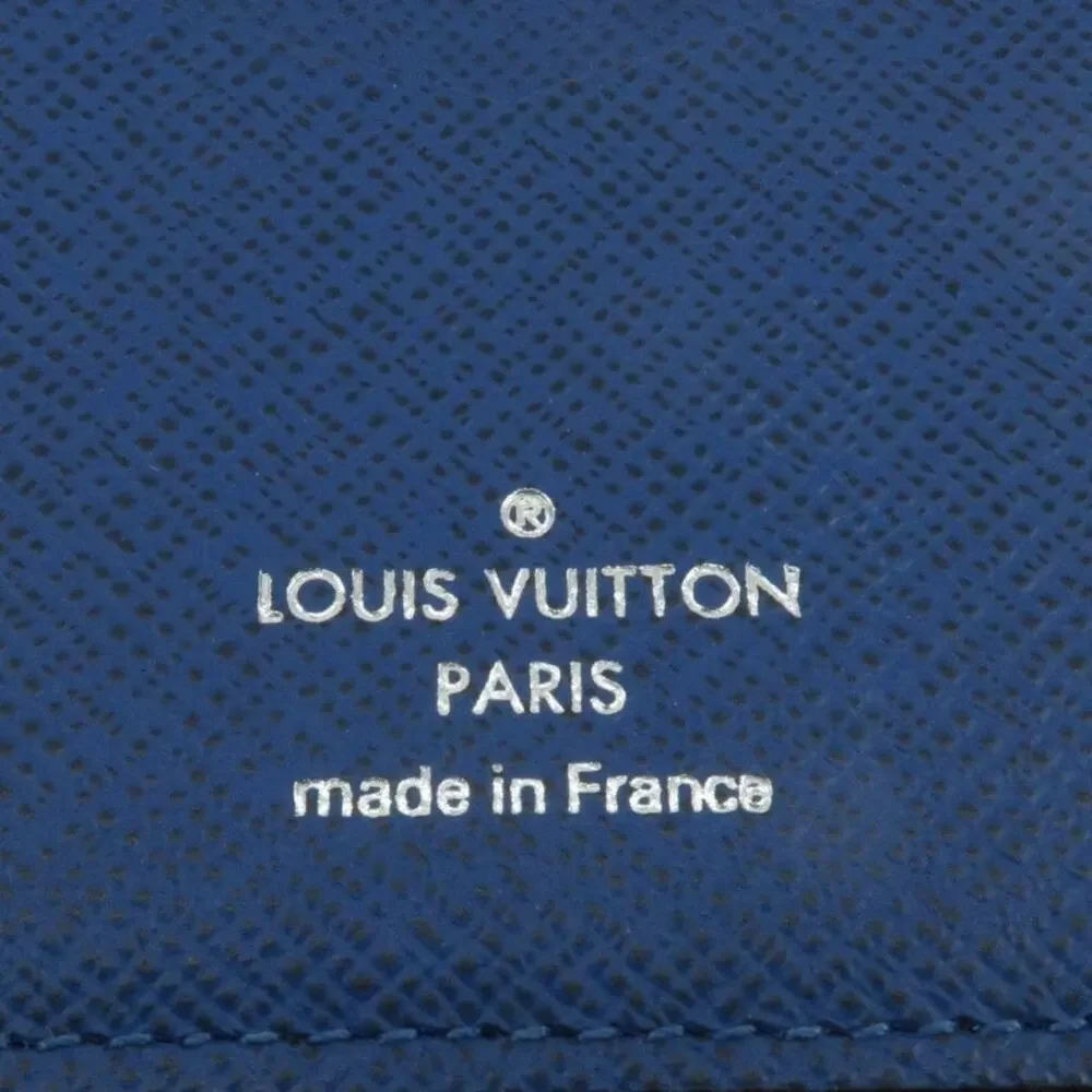 💎✨BEAUTIFUL✨💎Authentic Louis Vuitton Taiga Rama Organizer Depoche Card Case - Picture 8 of 15